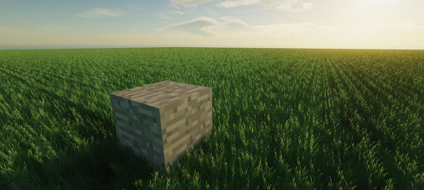 Моддер создал для Minecraft ресурспак с реалистичной травой