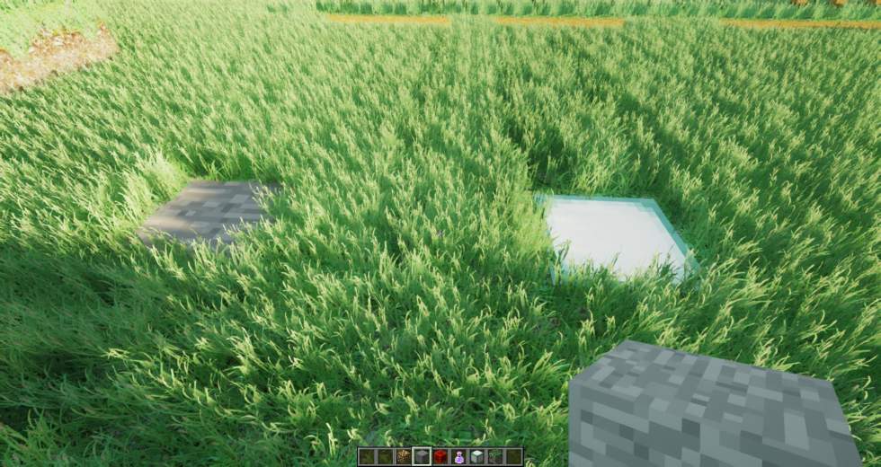 Моддер создал для MInecraft ресурспак с реалистичной травой