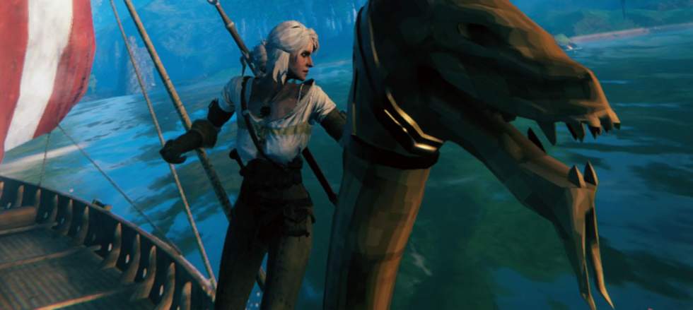 В Valheim можно сыграть за Цири, Трисс, Йенн или Геральта из The Witcher: Wild Hunt