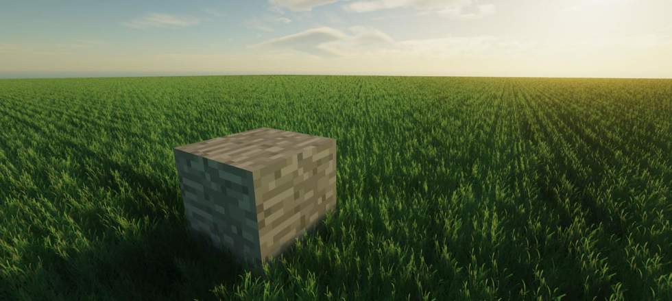 Моддер создал для Minecraft ресурспак с реалистичной травой