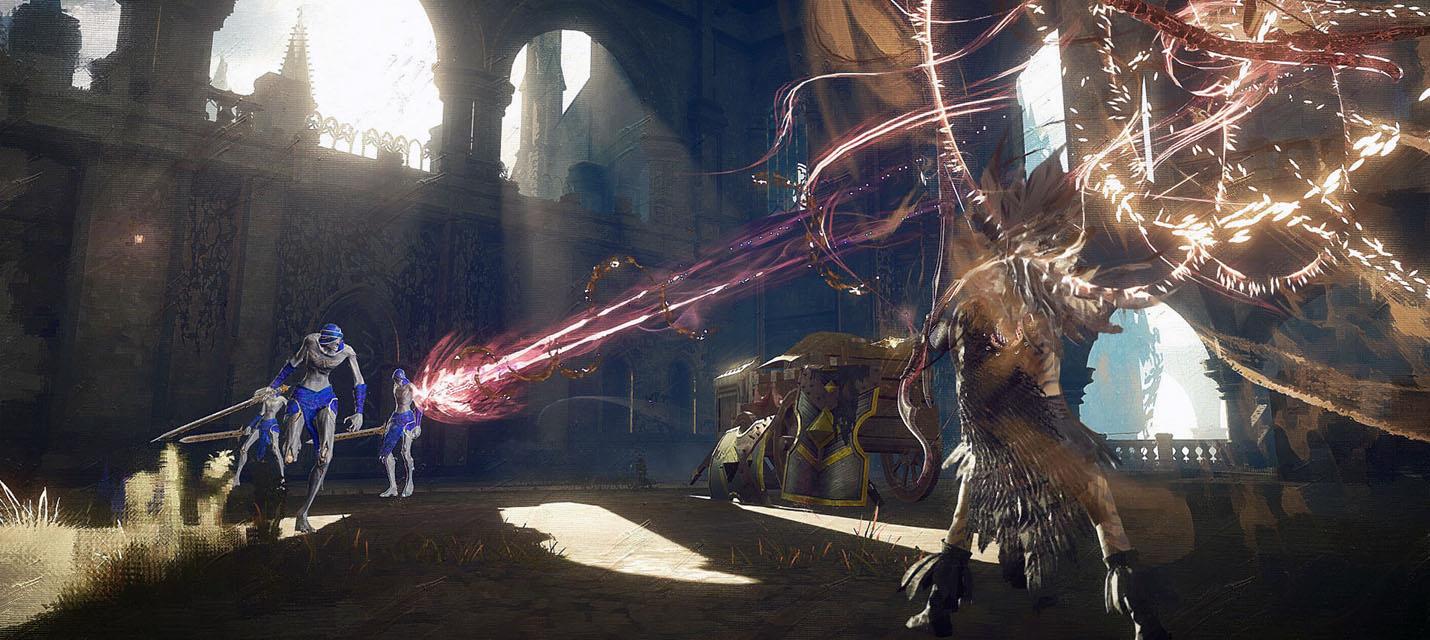 Новые скриншоты и геймплей лутер-слэшера Babylon's Fall от разработчиков Bayonetta
