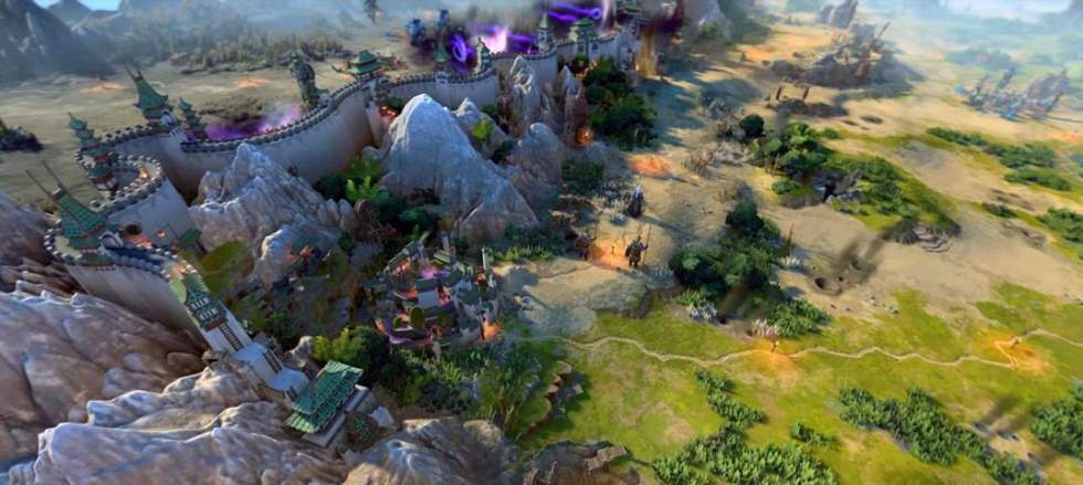 Первый взгляд на внутриигровую карту Total War: Warhammer III