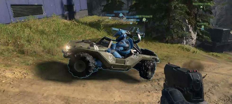 Из-за неизвестного бага в мультиплеере Halo Infinite появляются мини-версии техники