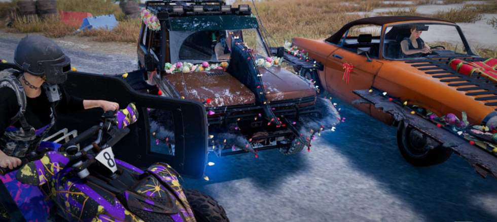 PlayerUnknown's Battlegrounds вновь получила временный режим в стиле Mario Kart