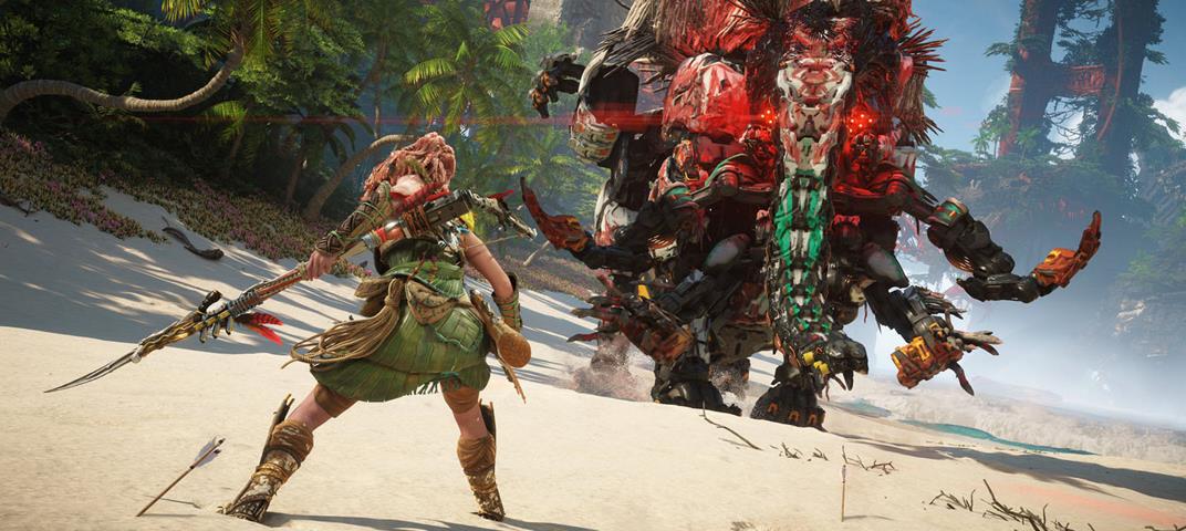 Утечка: Пара кадров Horizon Forbidden West с PlayStation 4
