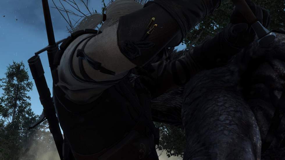 С модом медальон Геральта в The Witcher 3: Wild Hunt реагирует на мо