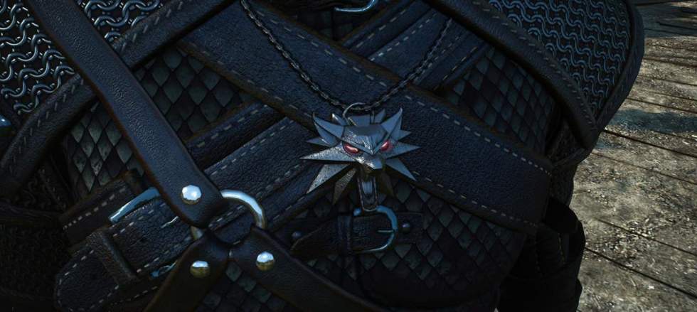 С модом медальон Геральта в The ​​Witcher 3: Wild Hunt реагирует на монстров
