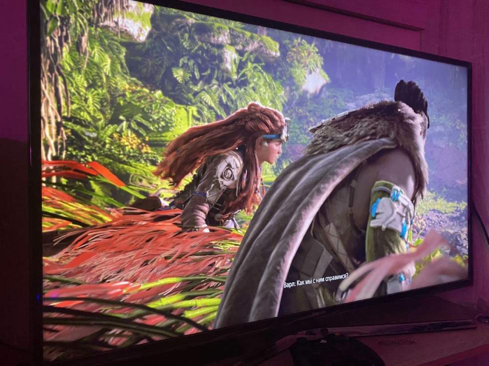 Утечка: Пара кадров Horizon Forbidden West с PlayStation 4