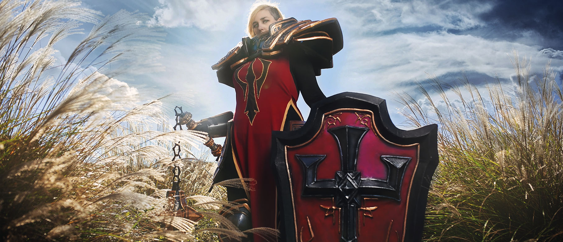 Cosplay Джоанны из Heroes of the Storm