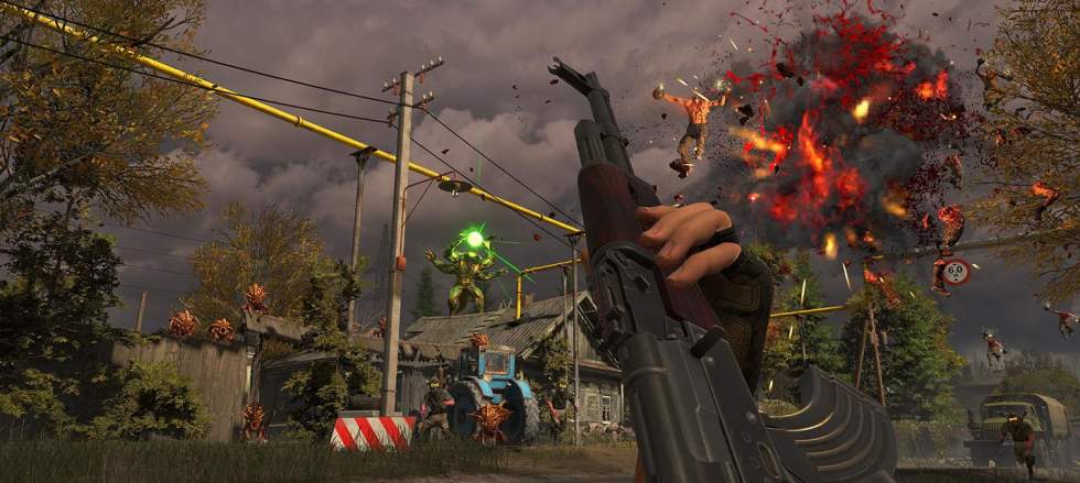 10 минут геймплея самостоятельного дополнения Serious Sam: Siberian Mayhem