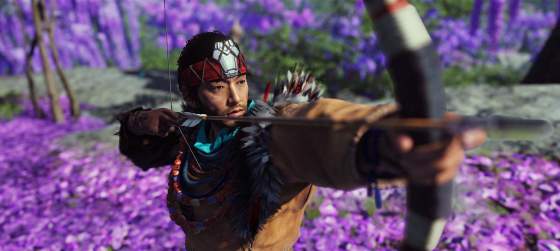 В Ghost of Tsushima появилась броня в стиле Horizon Forbidden West