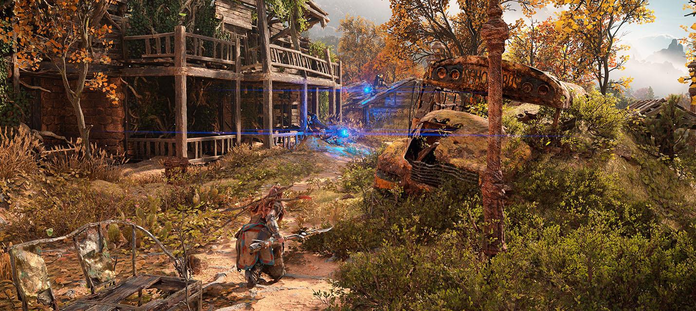 Сравнение Horizon Forbidden West на двух поколениях PlayStation