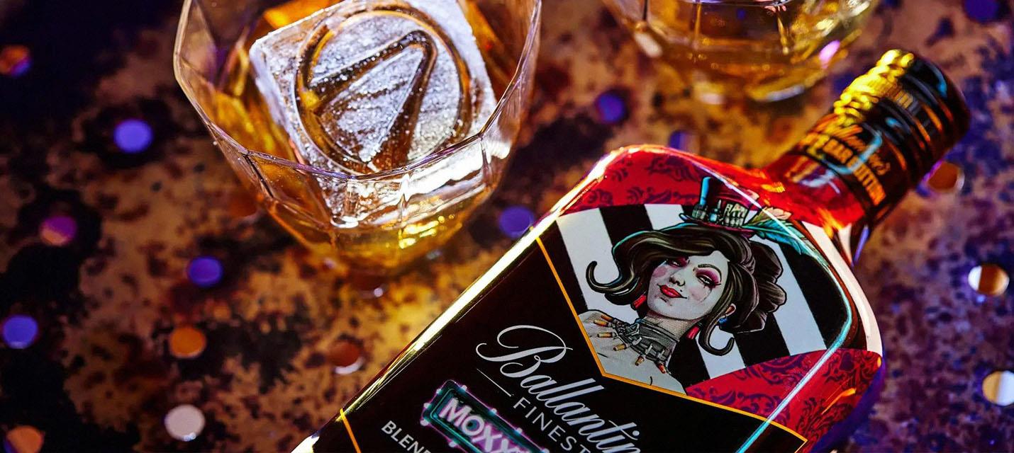 Мокси представила линейку виски Ballantine’s Moxxi's Bar Edition