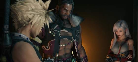 Модификация придаёт Баррету в ремейке Final Fantasy VII больше сходства с концептом Ёситаки Амано