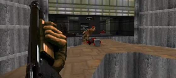 Видео: оригинальный DOOM с воксельными моделями вместо спрайтов