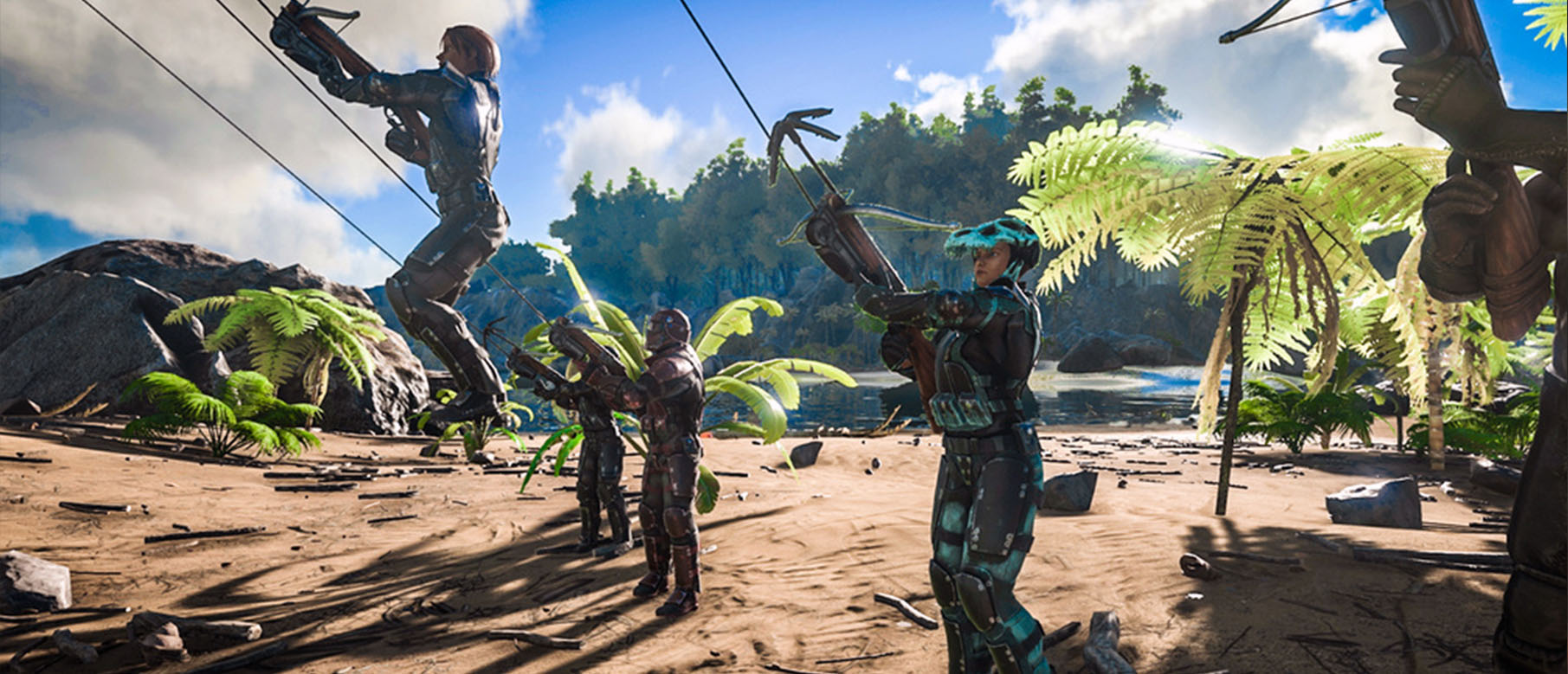 Ark: Survival Evolved появился абордажный крюк
