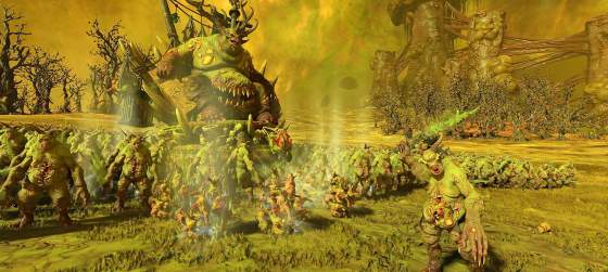 Мод для Total War: Warhammer III позволит нурглингам забираться на стены