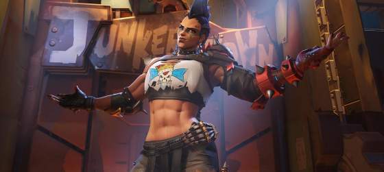 Первый геймплей Королевы Джанкертауна, следующего героя Overwatch 2