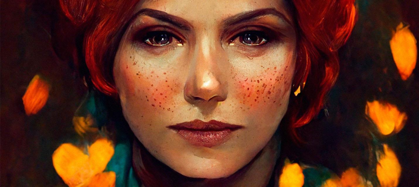 Нейросеть нарисовала портреты персонажей «Ведьмака»