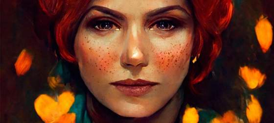 Нейросеть нарисовала портреты персонажей «Ведьмака»