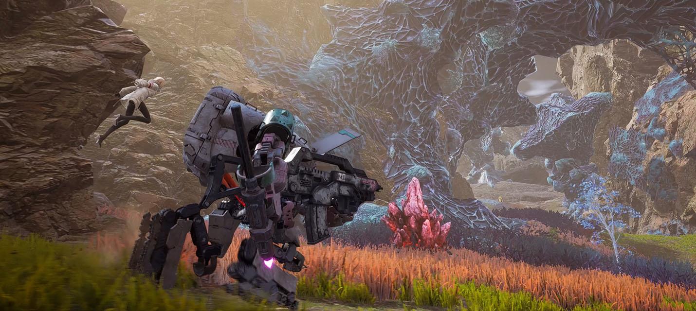 «Девушка-AI и боевой мех» - Bandai Namco анонсировала научно-фантастический шутер Synduality