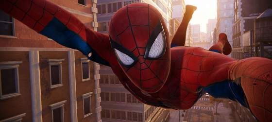 Видео: Полёты на паутине в Marvel's Spider-Man с видом от первого лица