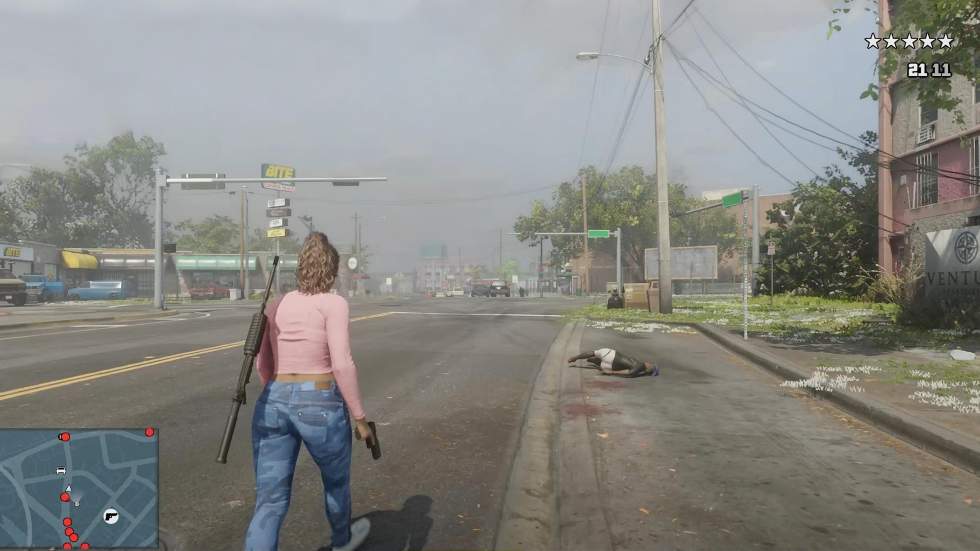 Кадры из утечки Grand Theft Auto VI в хорошем качестве