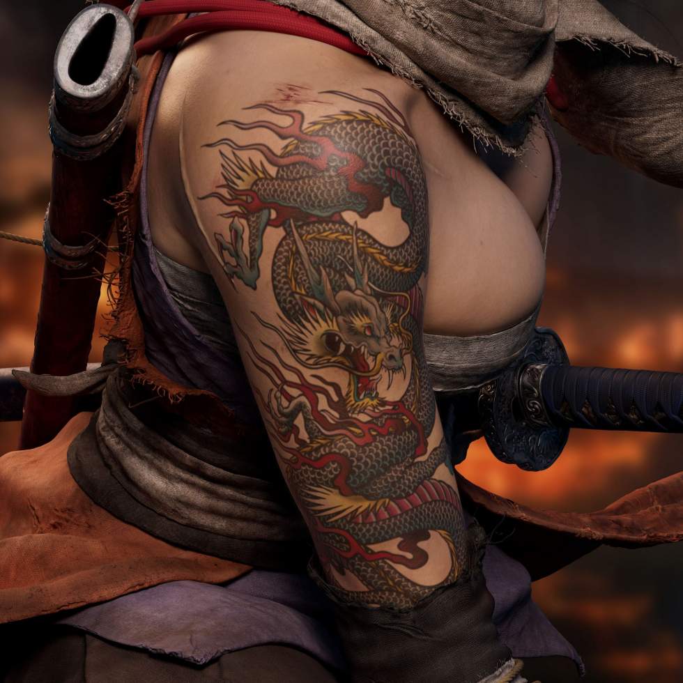 Леди Волчица — художник создал женскую версию главного героя Sekiro: S