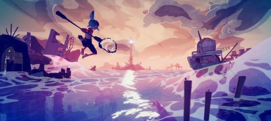 Стильная экшен-адвенчура Wavetale выйдет в Steam и на консолях 12 Декабря