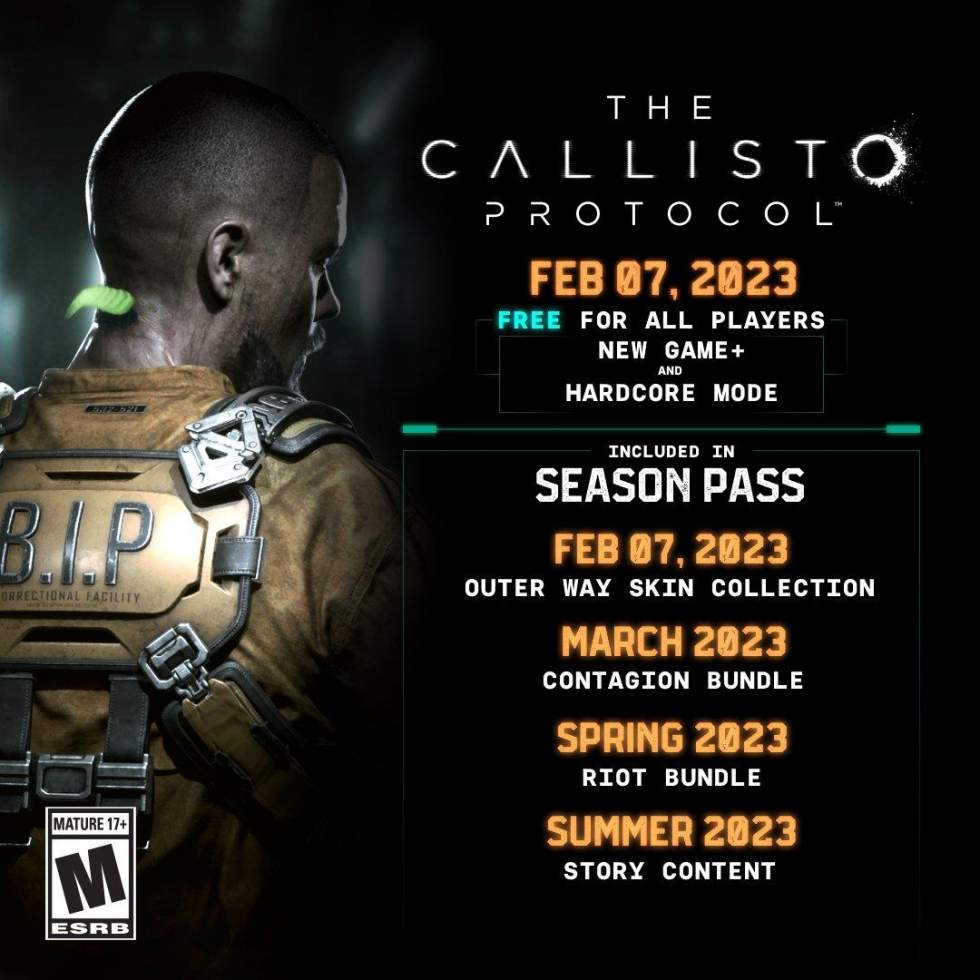 В В Феврале The Callisto Protocol получит поддержку «новой игры+» и хард