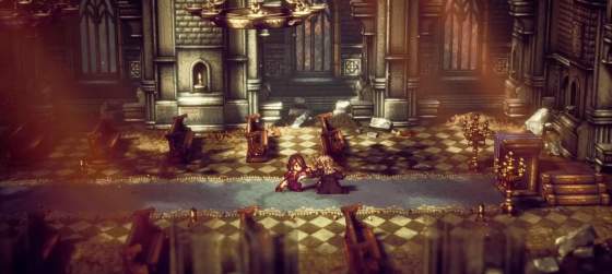 «Трона и Теменос» - новый трейлер стильной jRPG Octopath Traveler II