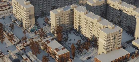 В Minecraft воссоздали 90 квадратных метров Таганрога и кусочек заснеженной Москвы 60-х