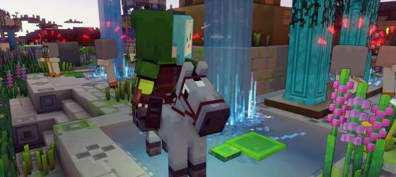 Minecraft Legends получит PVP-режим, релиз 18 апреля
