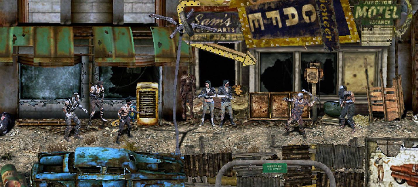 Геймплей фанатского шутера Fallout 2D