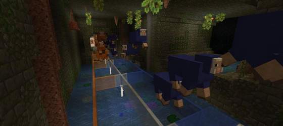 В Minecraft сделали свой Beat Saber с овцами
