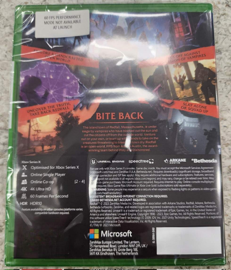 Похоже, что от 60FPS в Redfall на Xbox Series решили отказаться незадо