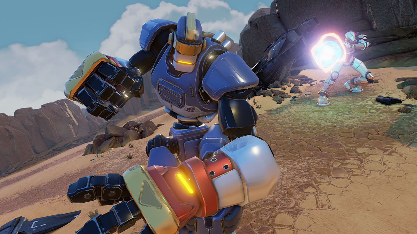 Четыре скриншота Rising Thunder, бесплатного файтинга на Unreal Engine 4