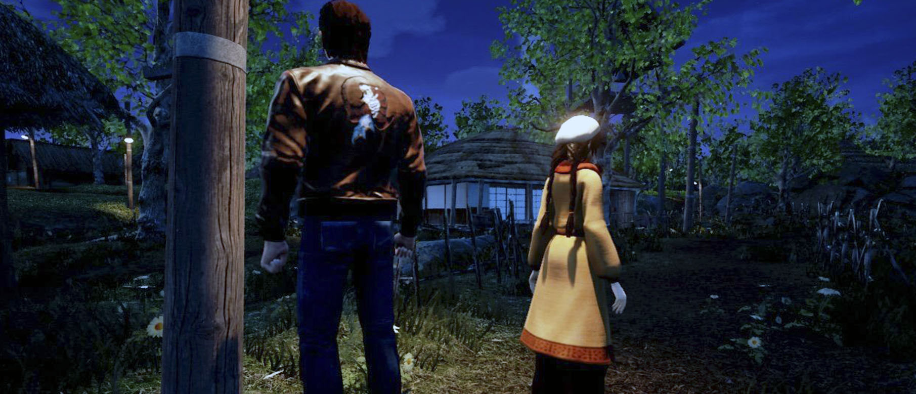 Новый оф-скрин футаж Shenmue 3