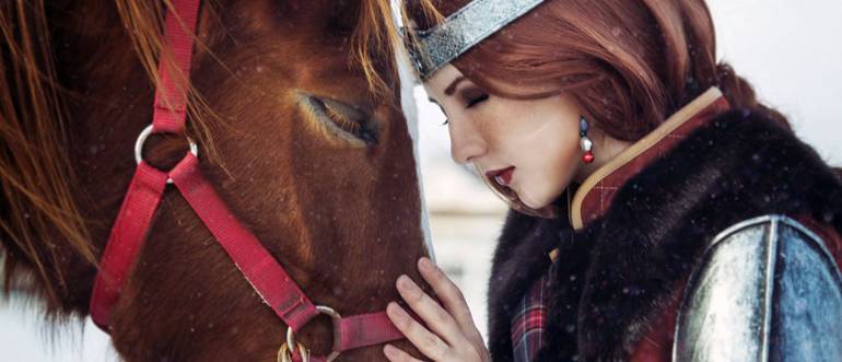 Cosplay Керис ан Крайт из The Withcer 3: Wild Hunt