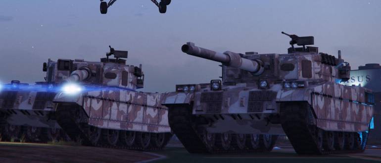 Сегодня в GTA Online появится новый режим «Rhino Hunt»
