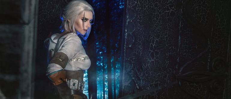 Косплей Цириллы из The Witcher 3: Wild Hunt