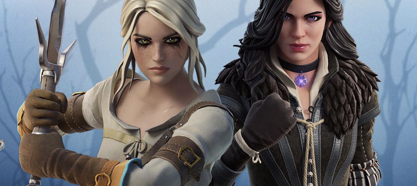 В Fortnite добавят Цири, Йеннифер и василиска