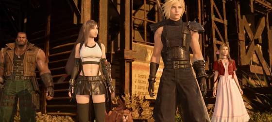 Исследование открытого мира Final Fantasy 7 Rebirth