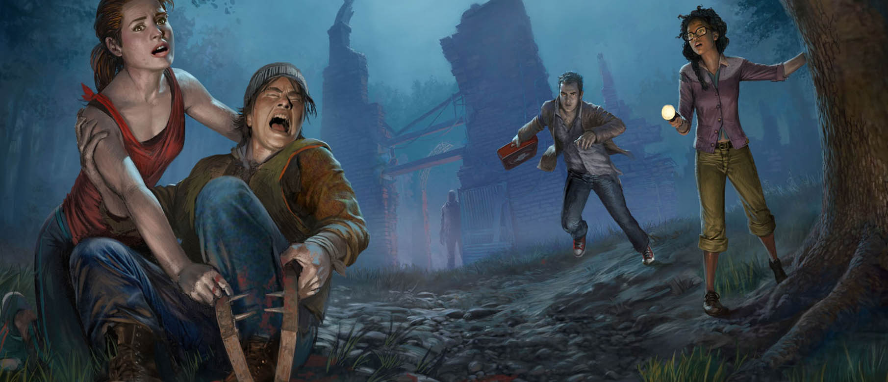 Первые геймплейные кадры из Dead by Daylight