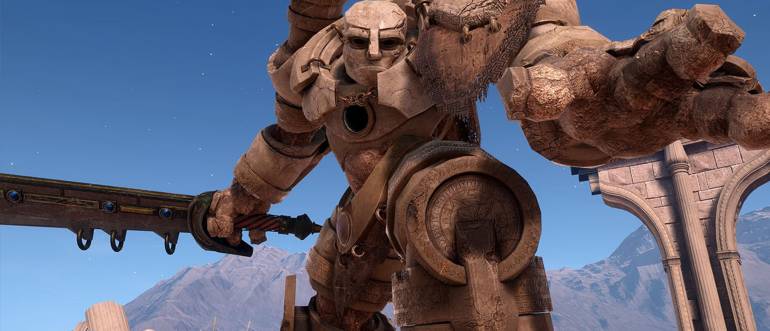 Вот и первое геймплейное видео Playstation VR эксклюзива, Golem