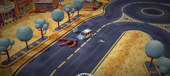 Stunt Xpress — аркадный гоночный экшен про водителя фургона