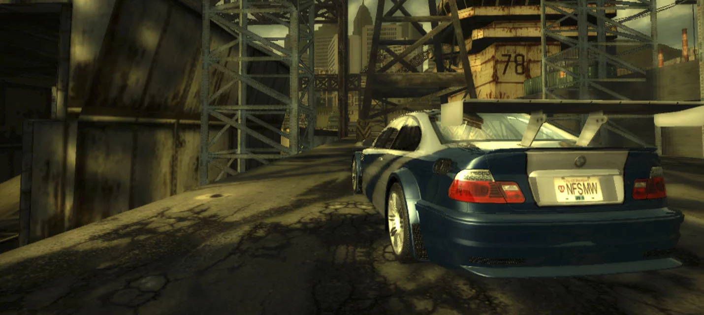 Геймплей Need For Speed: Most Wanted c Nvidia RTX Remix