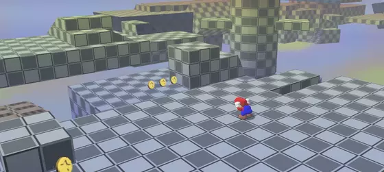 Для Super Mario 64 создали режим случайно генерируемых уровней