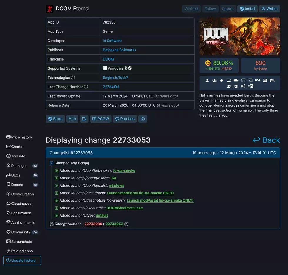 Похоже, в DOOM Eternal всё-таки появится официальная поддержка модифик Похоже, в DOOM Eternal всё-таки появится официальная поддержка модифик