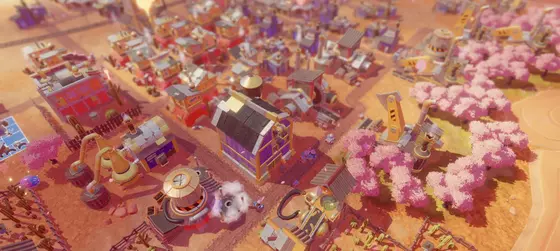 Для SteamWorld Build вышло бесплатное обновление Mechanical Meadows
